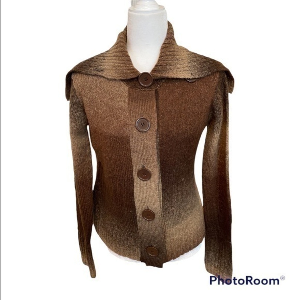 RXB Polyester Blend Cardigan Sweater Size S